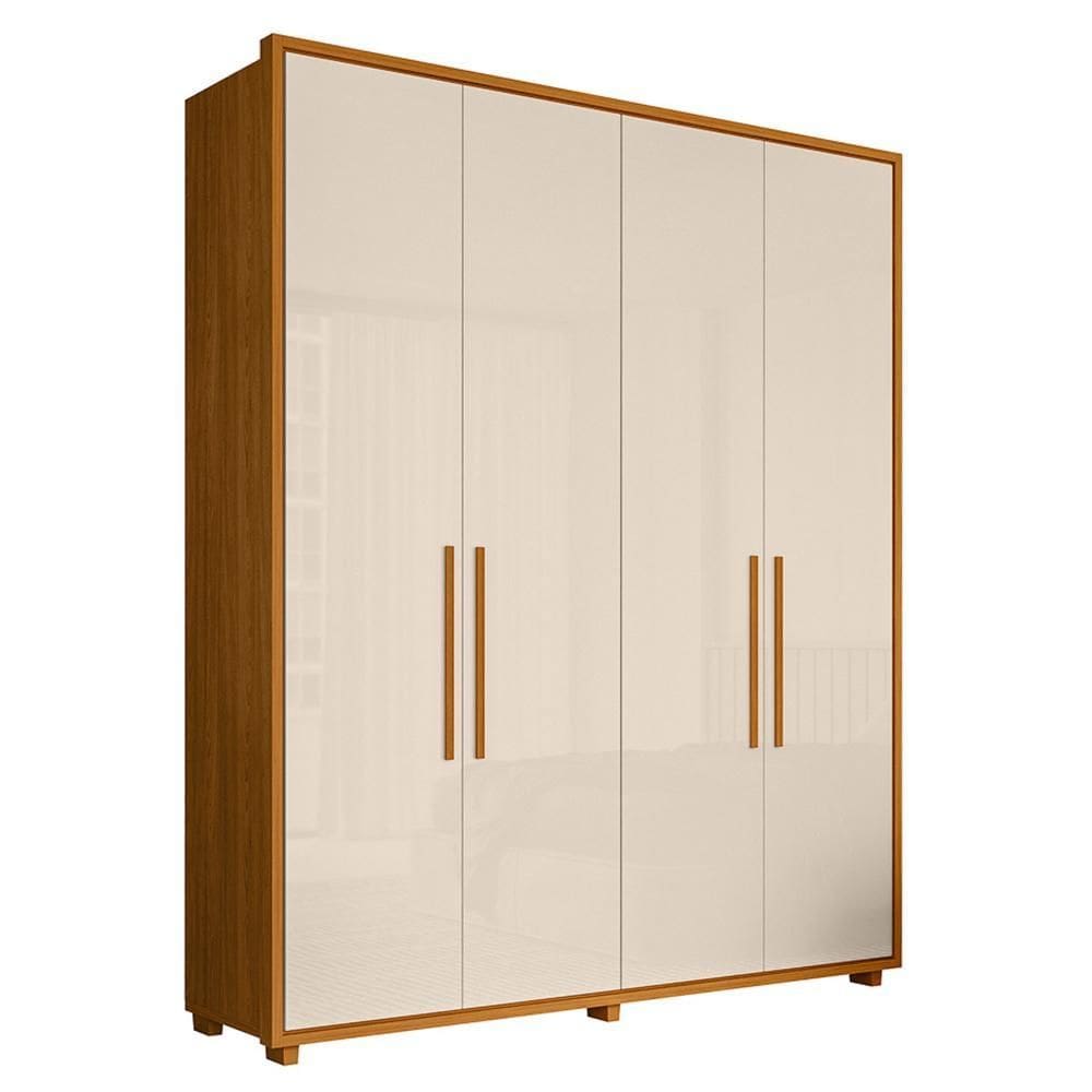 Guarda Roupa Casal Greco 4 Portas - Madetec