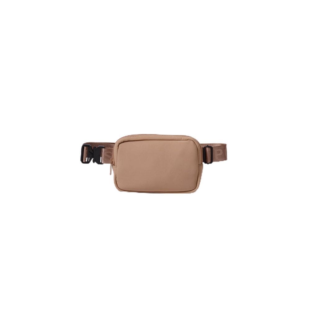 Pacote de cintura POUPS Everyday Fanny Pack de neoprene bronzeado