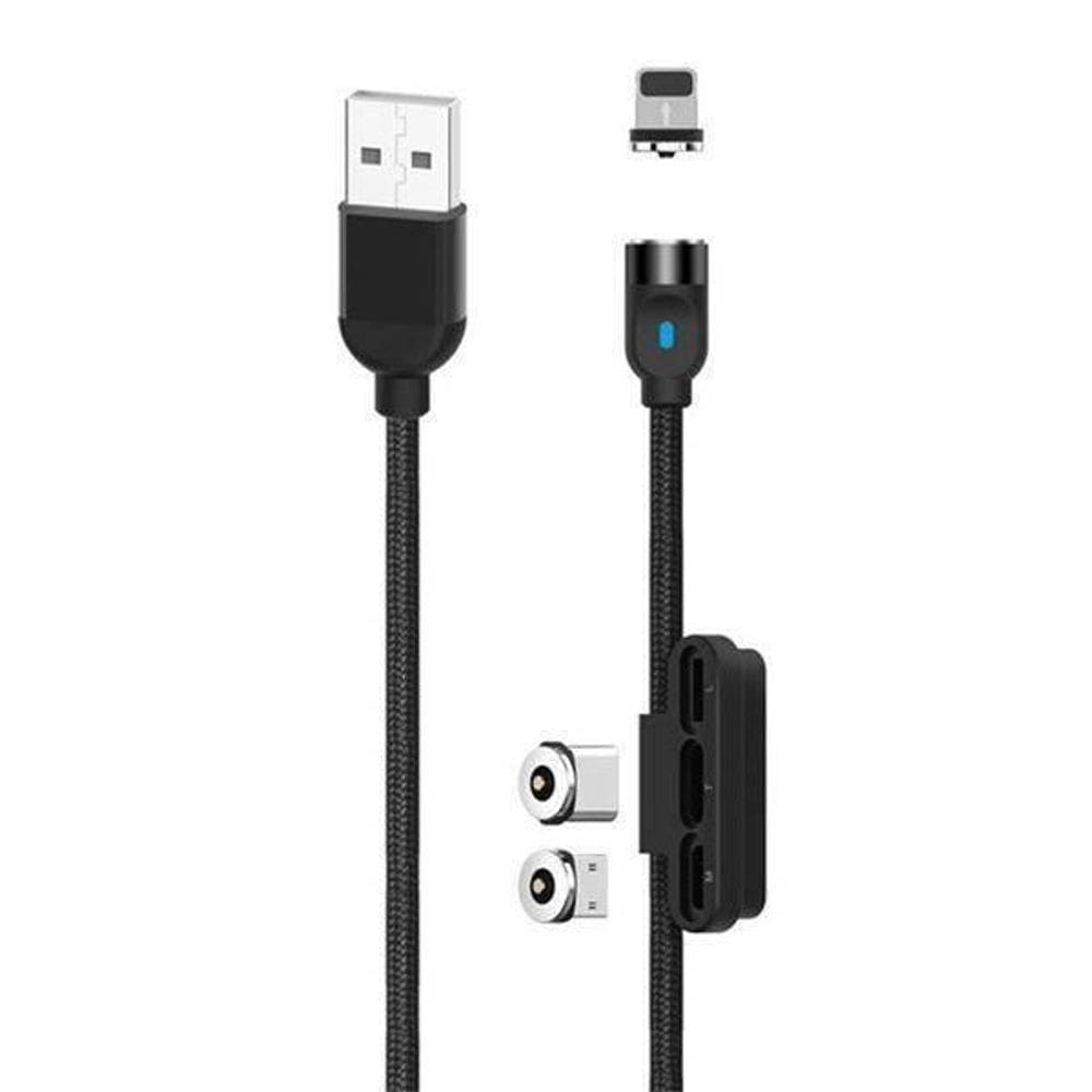 Cabo Usb Com Ponta Magnetico 3 In 1 Xo-Nb128