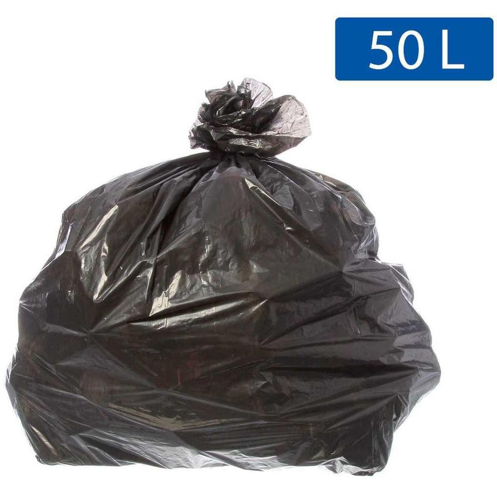 Saco Para Lixo 050L Preto 63X80Cm