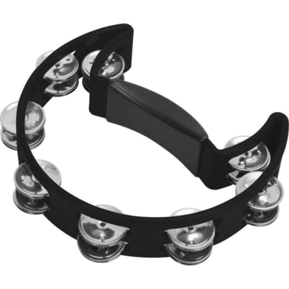 10X Liverpool Pandeiro Meia Lua Pandeirola Preto Tennesse