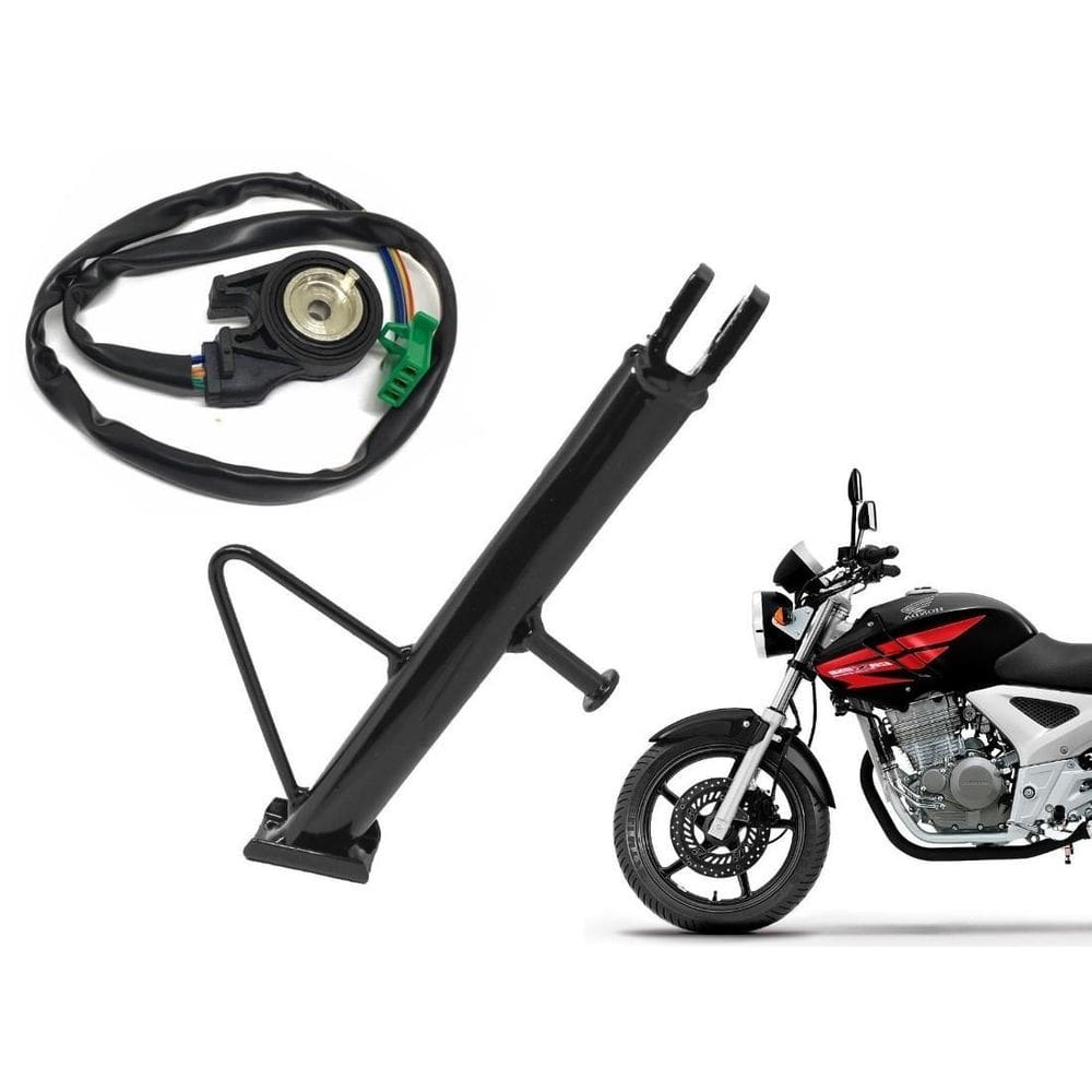 Cavalete Lateral + Sensor Twister Tornado Cb 300 Ate 2015