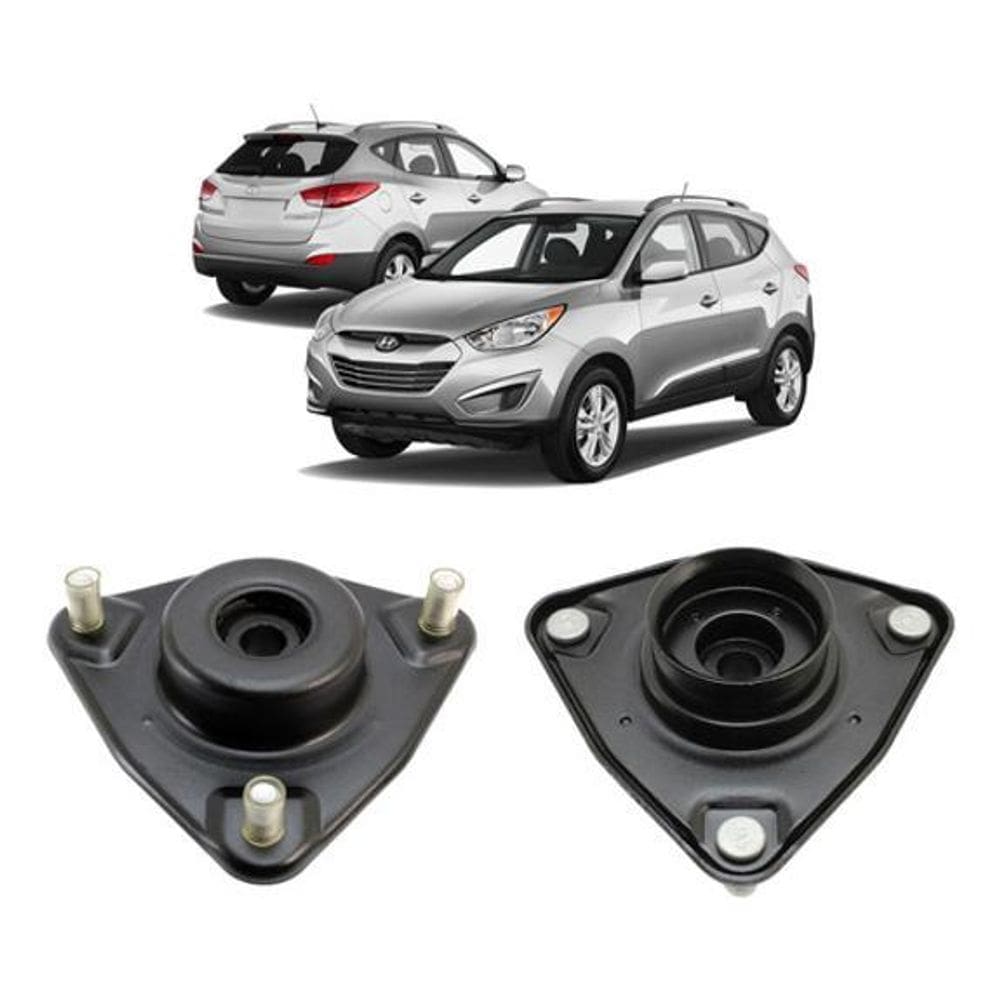 Par Batente Amortecedor Dianteiro Hyundai Ix35 2010 Até 2020