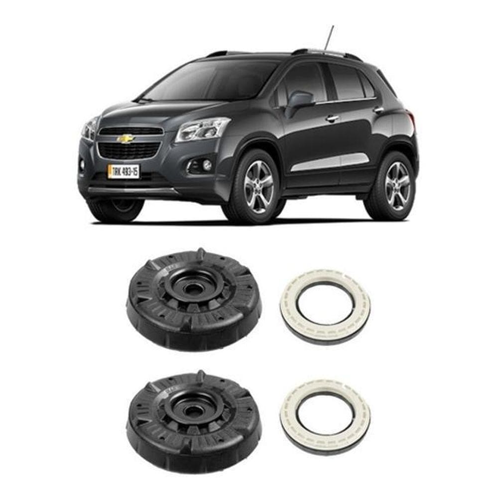 Par Batente Do Amortecedor Dianteiro Tracker 2017 2018 2019