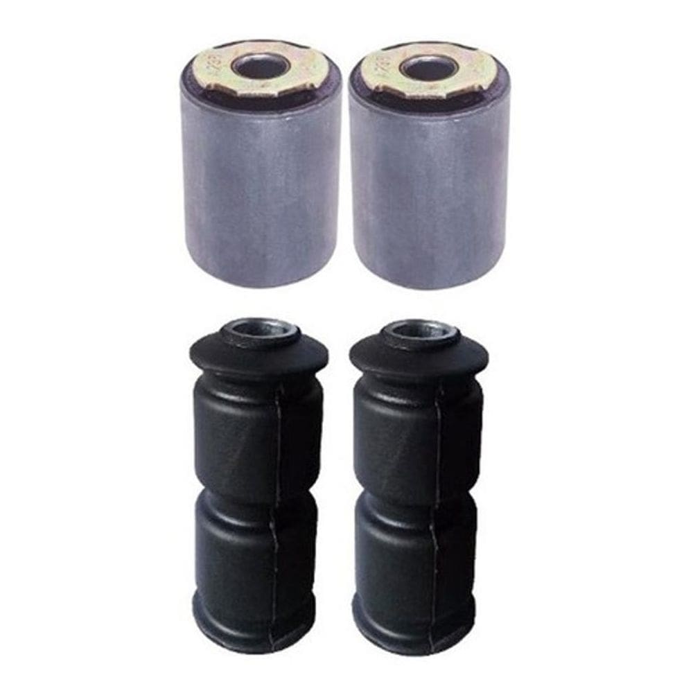 Jogo 4 Buchas Do Feixe De Molas Traseiro Fiat Doblo Todos