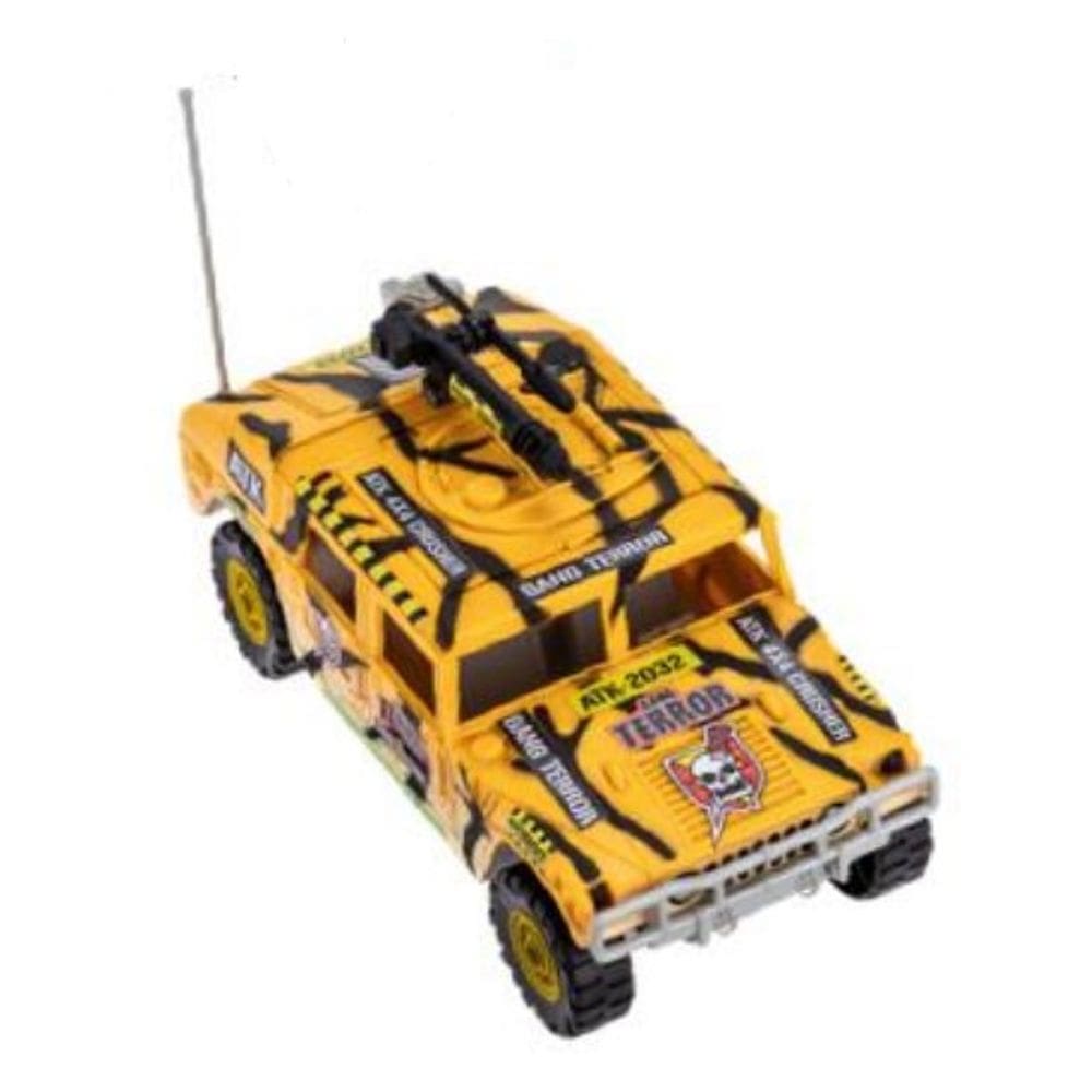 Veículo ATK Crusher 4X4 Terror + 1 Figura - SOS Comandos - Gulliver