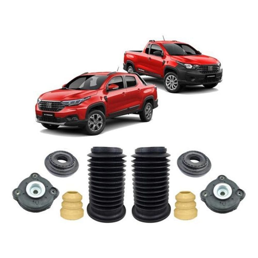 Par Kit Do Amortecedor Dianteiro Fiat Strada 2020 2021 Novo
