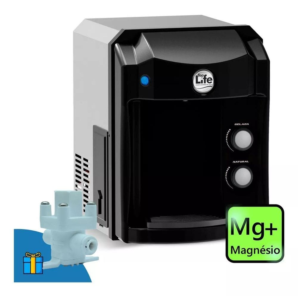 Purificador De Água Alcalina Ionizada Ozônio E Magnésio Mg+