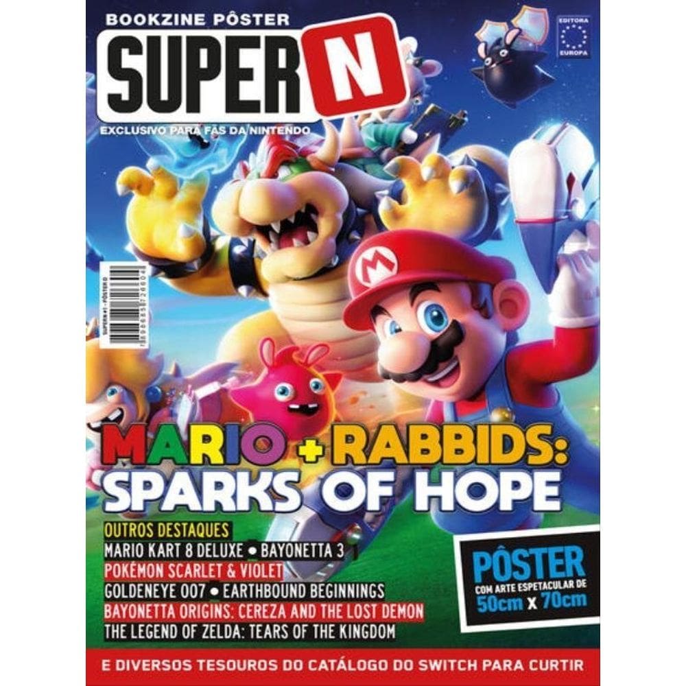 Superpôster Super N - Mario + Rabbids: Sparks Of Hope