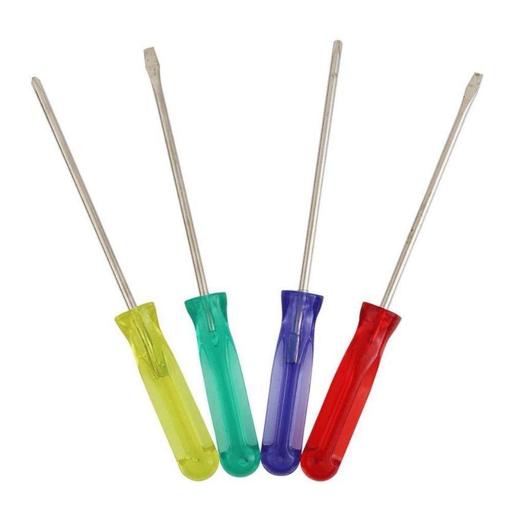 Jogo De Chaves De Fenda E Philips 4 Pcs