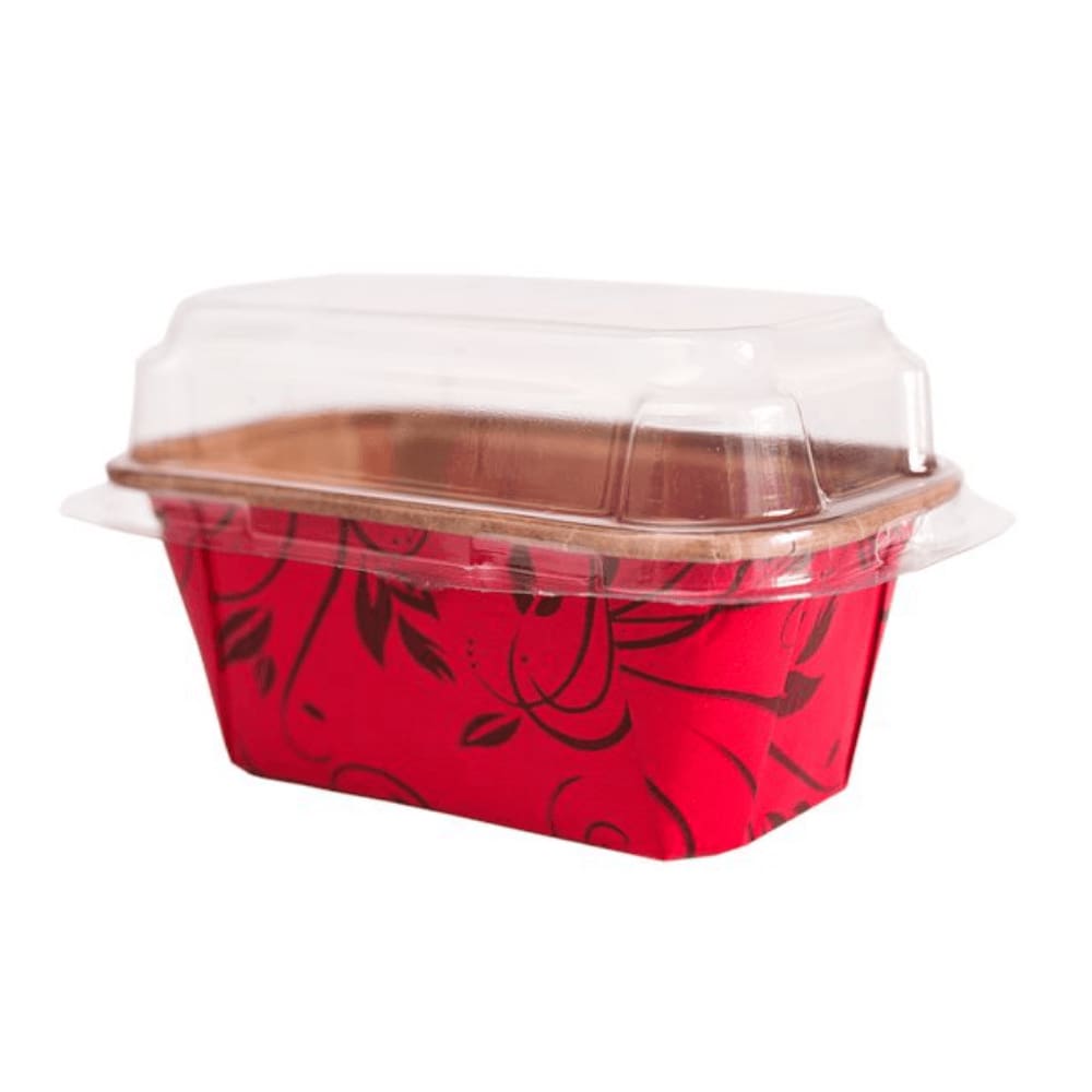 Forma de Papel Bolo Inglês Pumply Tam P Vermelho 100g c/5un Ecopack