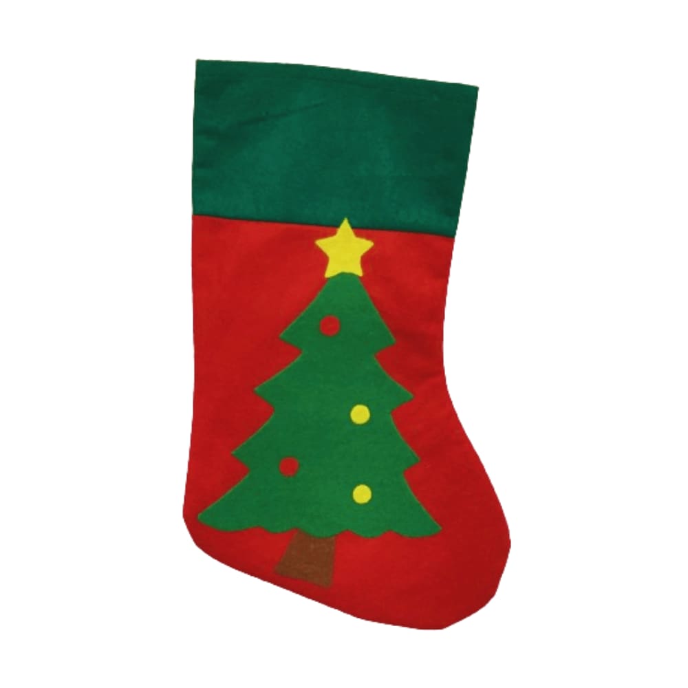 Enfeite Decoativo Bota Árvore de Natal 40cm Magizi