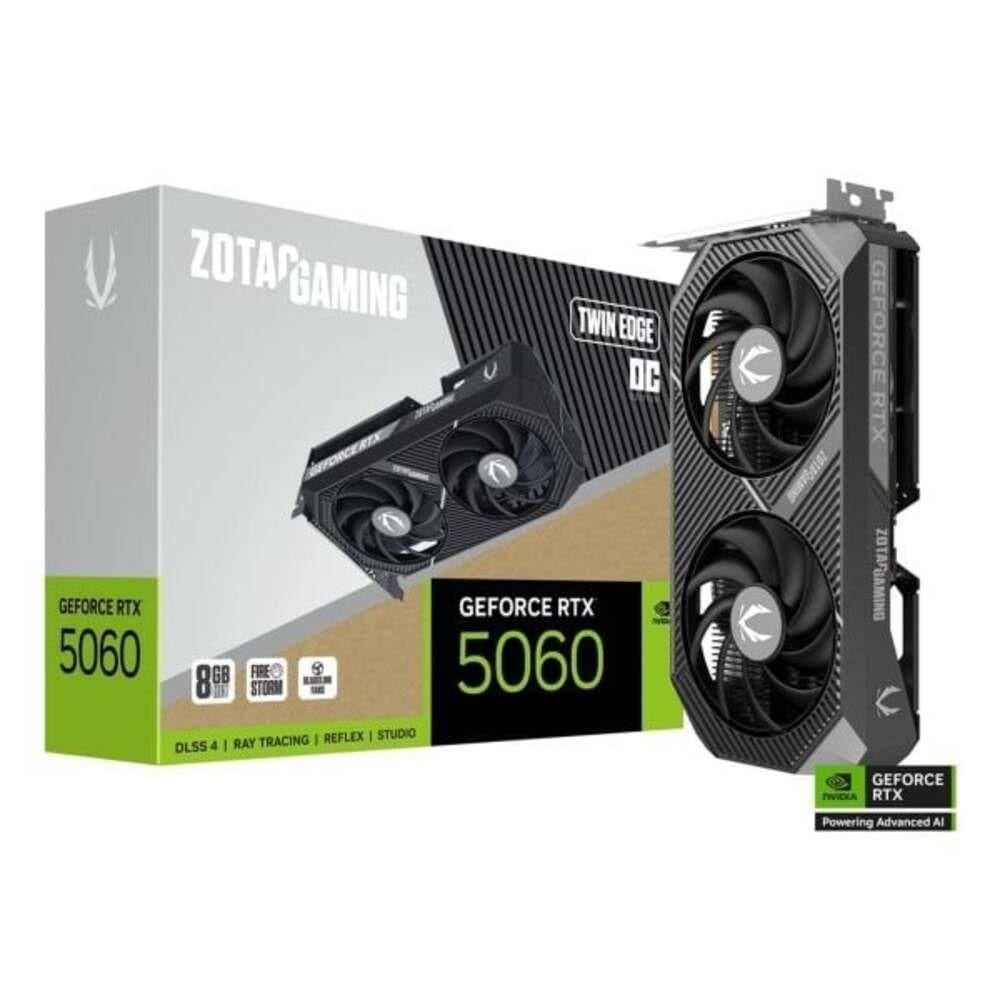 Zotac Gaming Geforce Rtx 5060 8gb 128bits Gddr7 Twin Edge Oc Zt-b50600h-10m