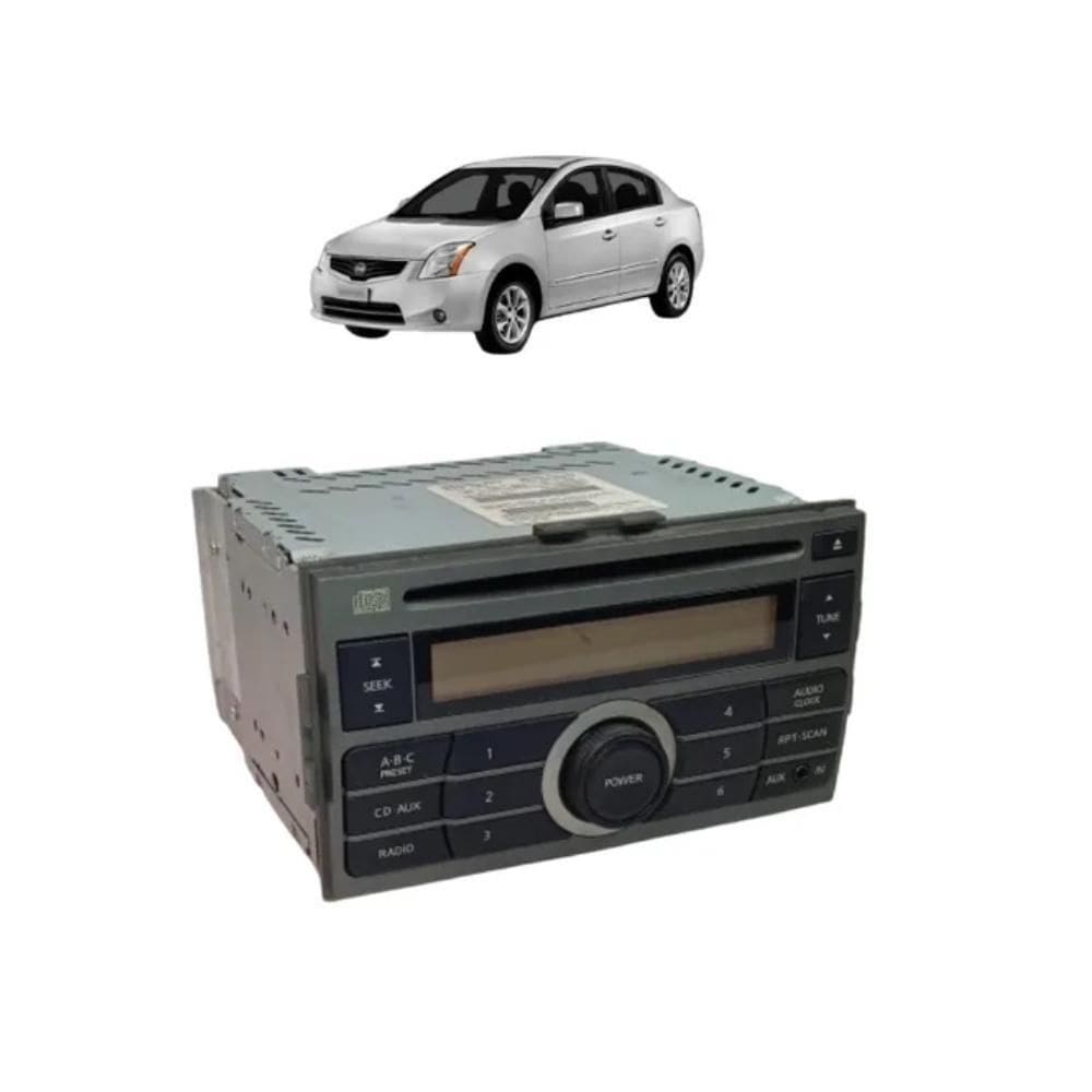 Rádio Nissan Versa Livina Sentra 281853Ba1B