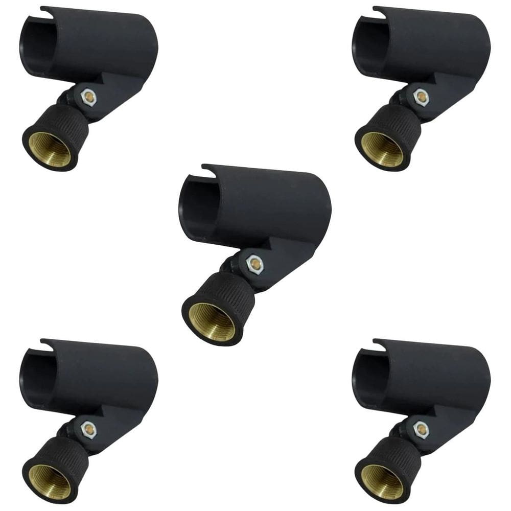 Kit 5 Microfone Com Fio Nylon Rosca Visão Msp2N