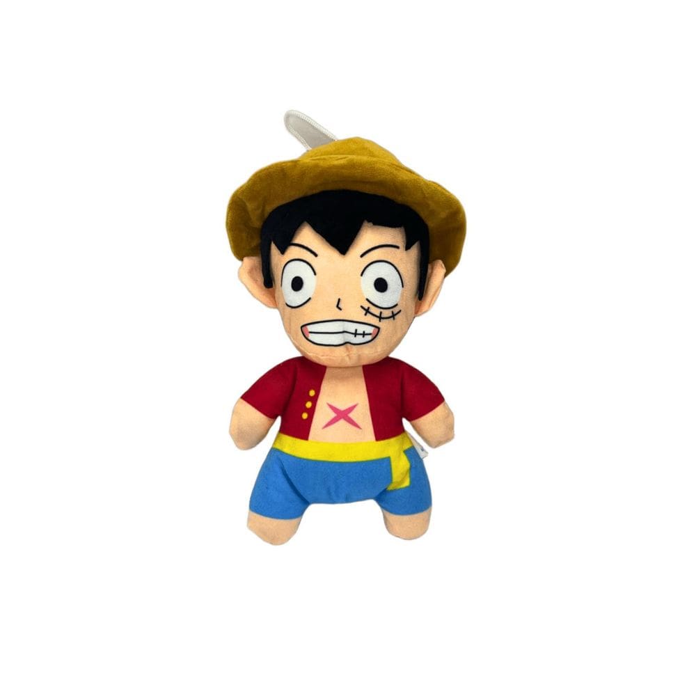 Pelúcia Luffy One Piece Anime Desenho Infantil 25Cm