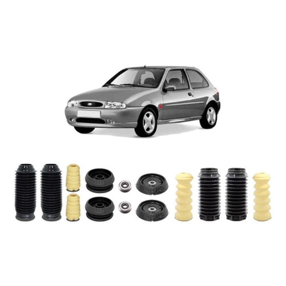 Kit 4 Amortecedor Fiesta 1996 1997 1998