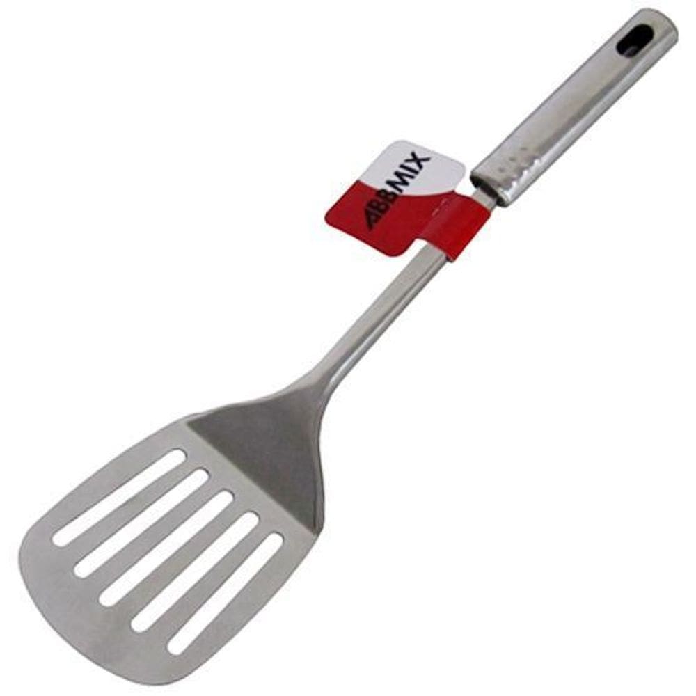 Espatula Vazada De Inox 33,5Cm