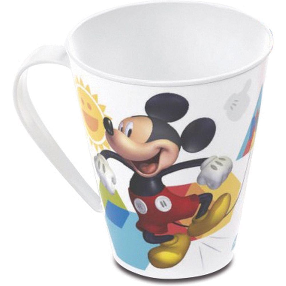 Copo Caneca Decorado Infantil Mickey 360Ml