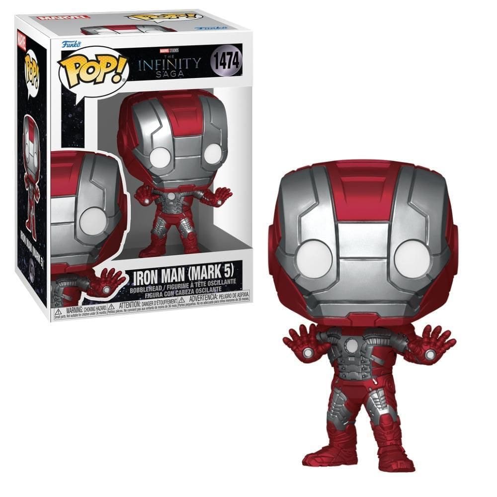 Boneco Funko Pop Marvel - Homem De Ferro 2 - Mark 5