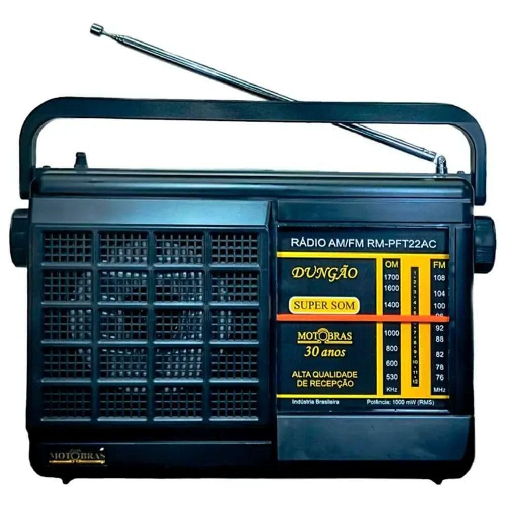 Radio Portatil 2 Faixas Am-fm - Rmpft21acom22ac