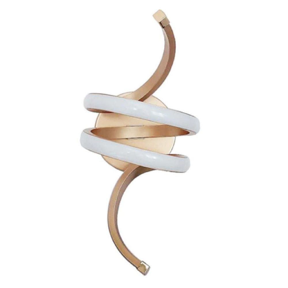 Arandela Led Dourada abeceira De Cama Living Hall Entrada