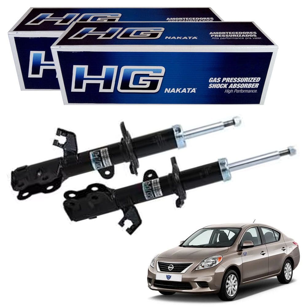 Par Amortecedor Dianteiro Esq/Dir Nissan Versa 2011 A 2020