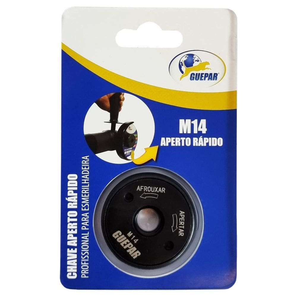 Flange Chave De Aperto Rápido M14 Para Esmerilhadeira Guepar