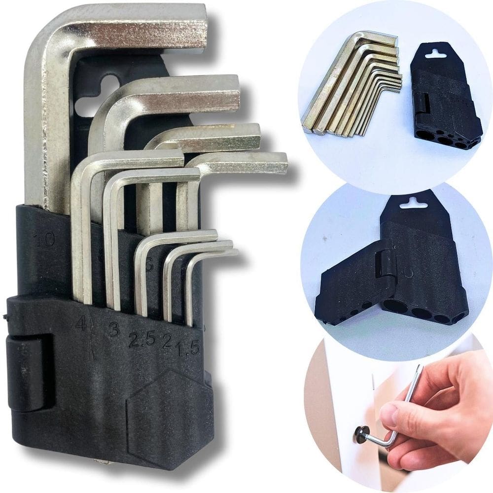 Jogo De Chaves Allen Fbg-3219 - 9 Peças Em Aço