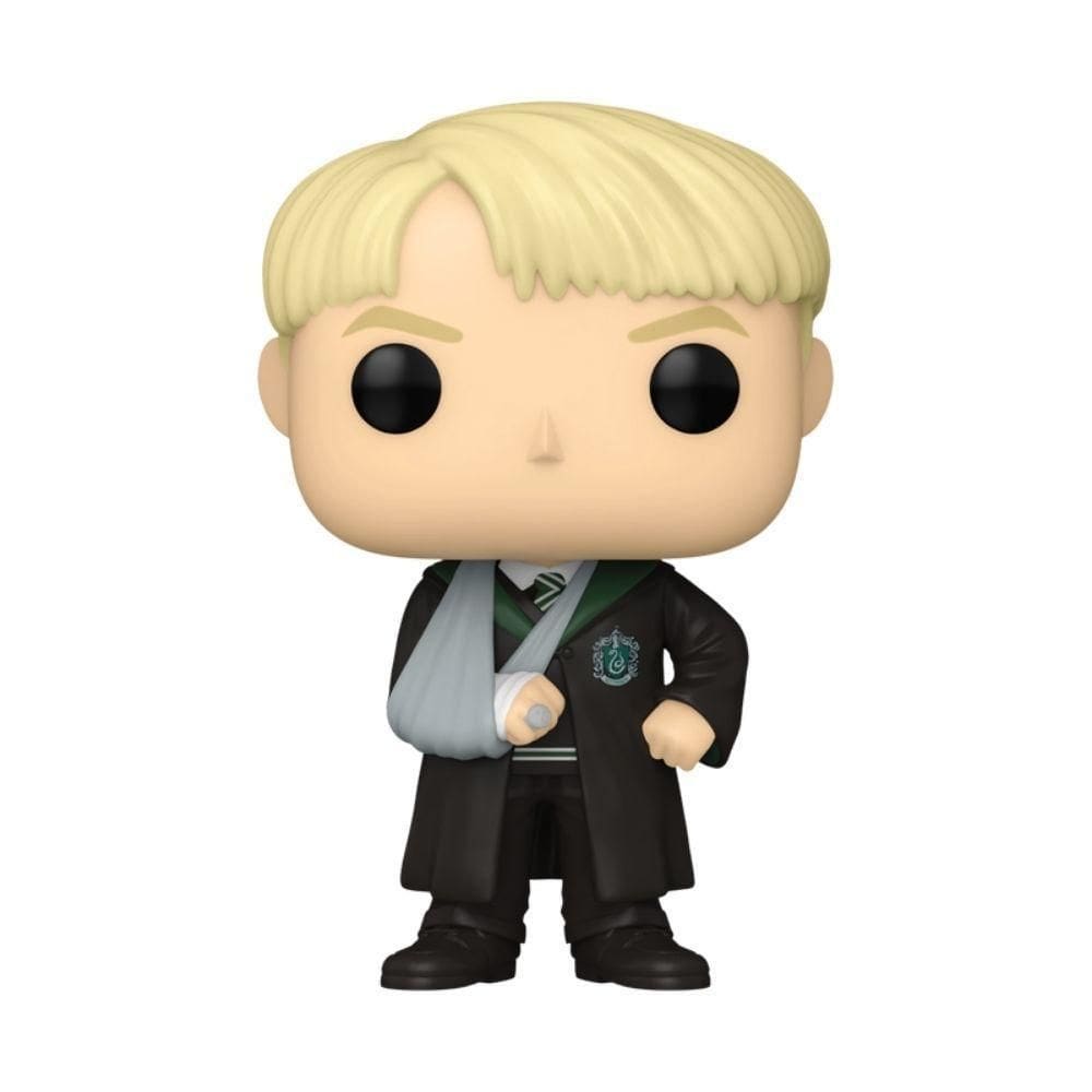 Boneco Funko Pop! Harry Potter - Draco Malfoy Com Braço Quebrado