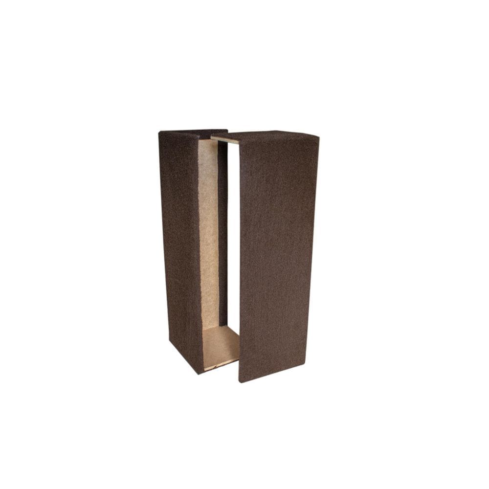 Arranhador Cama Box Canto Sofá Carpete + 2Coleiras