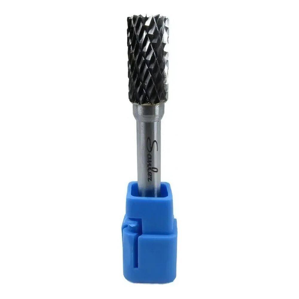 10X Lima Rotativa Cilindrica Aex12 X 25 Md Corte Duplo Haste