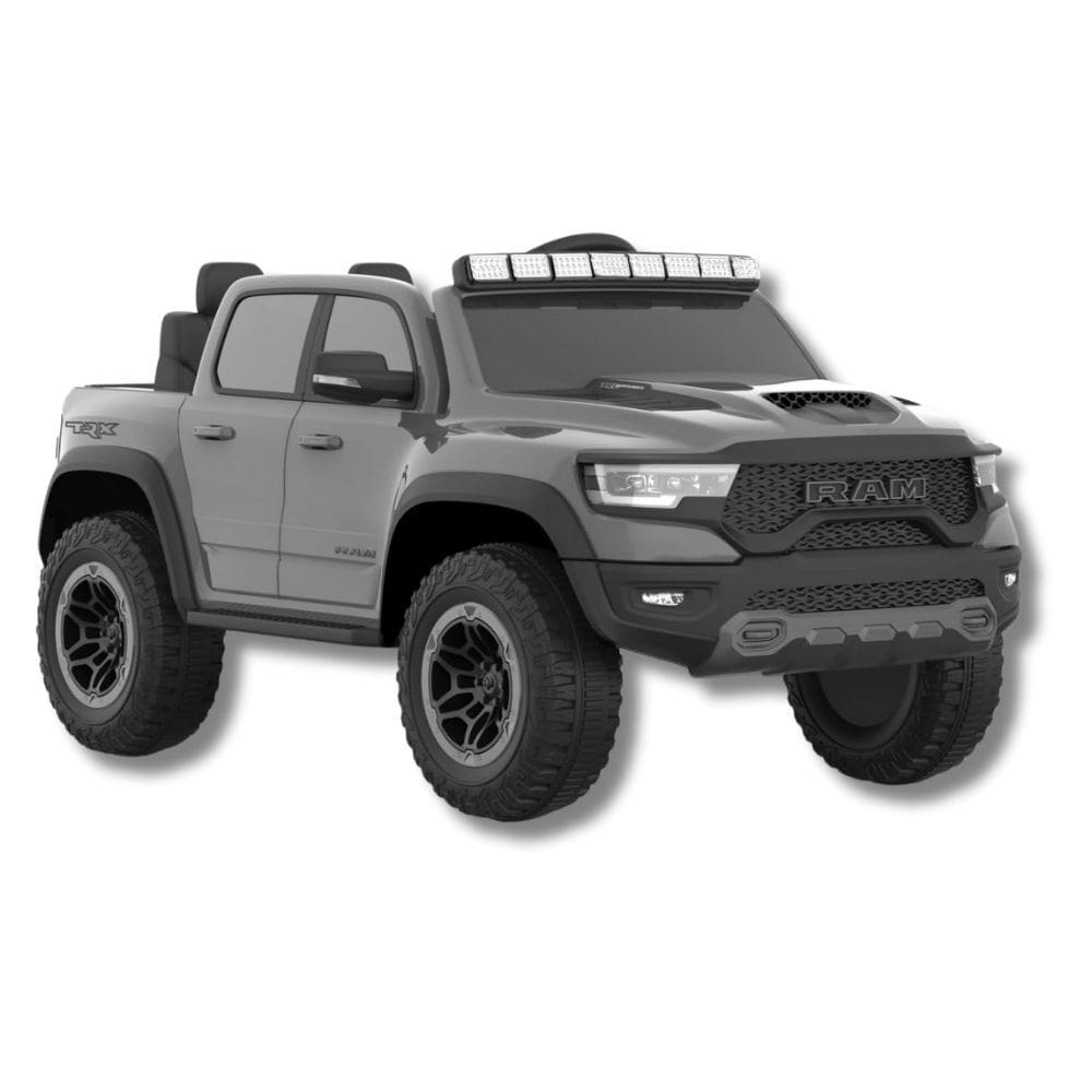 Carro Eletrico Infantil 2 Lugares Suv Rvm 12V Cinza - Zippy Toys