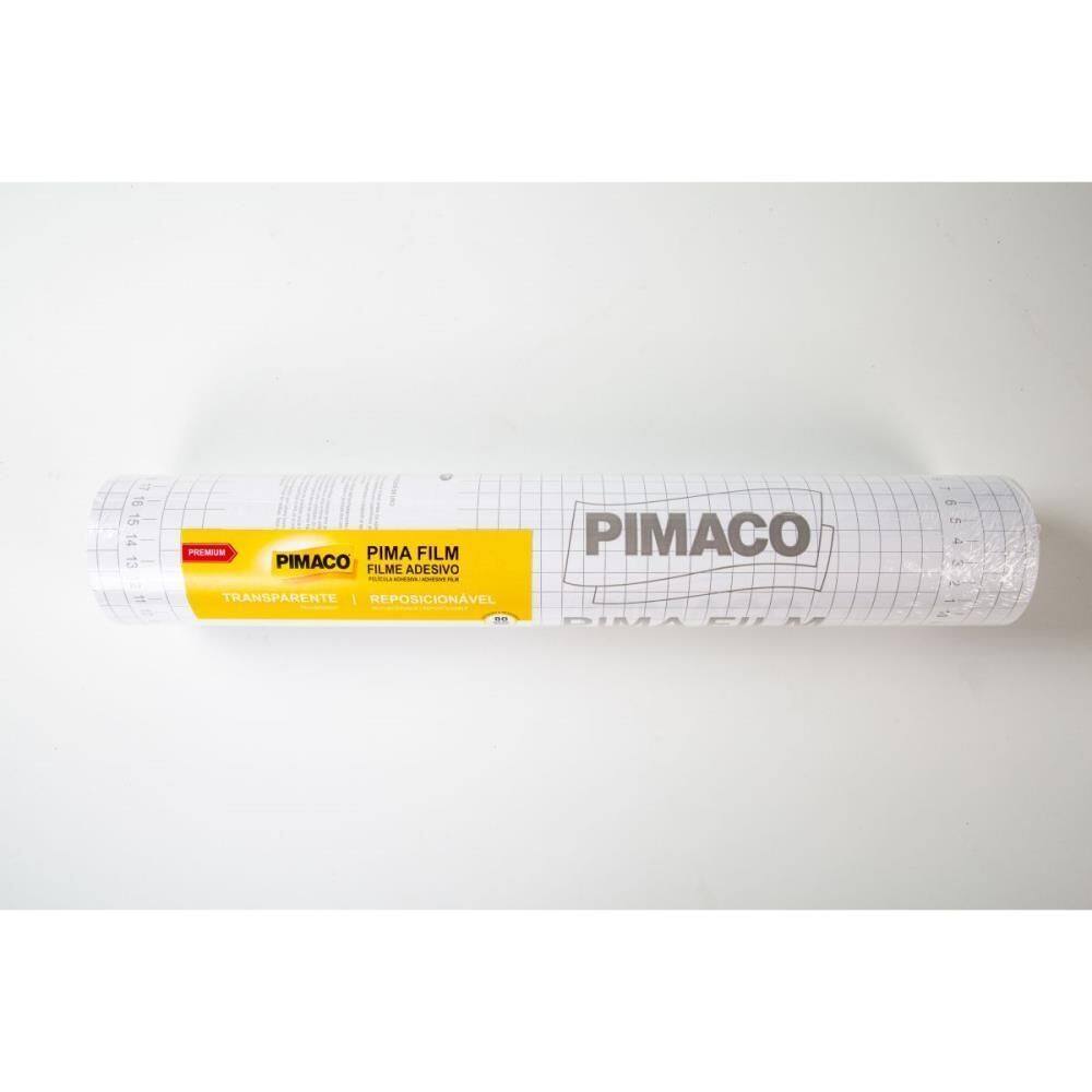 Plastico Adesivo Transparente Pima Filme 45Cmx25M 0,80