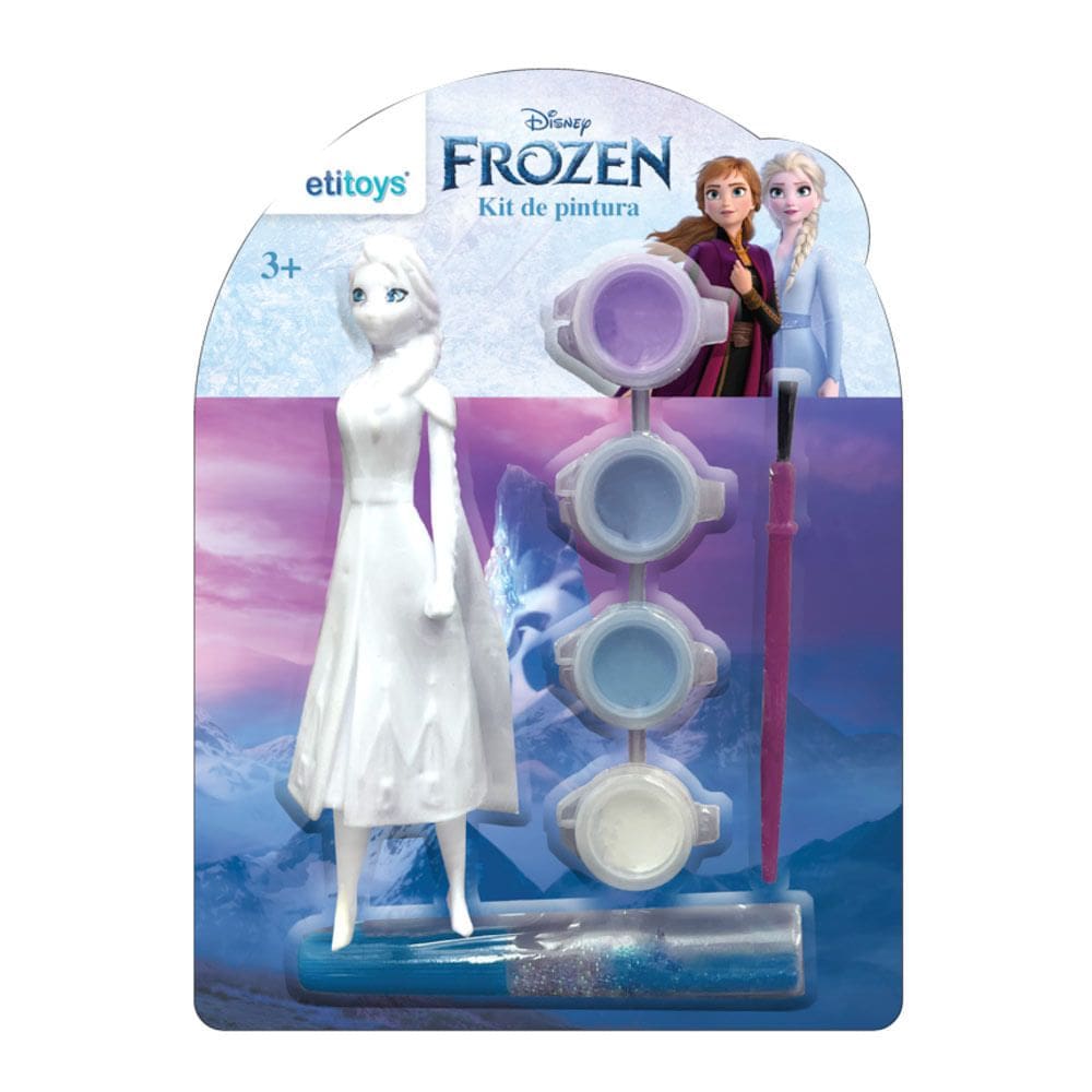 Kit Pintura Frozen 4 Peças Etitoys