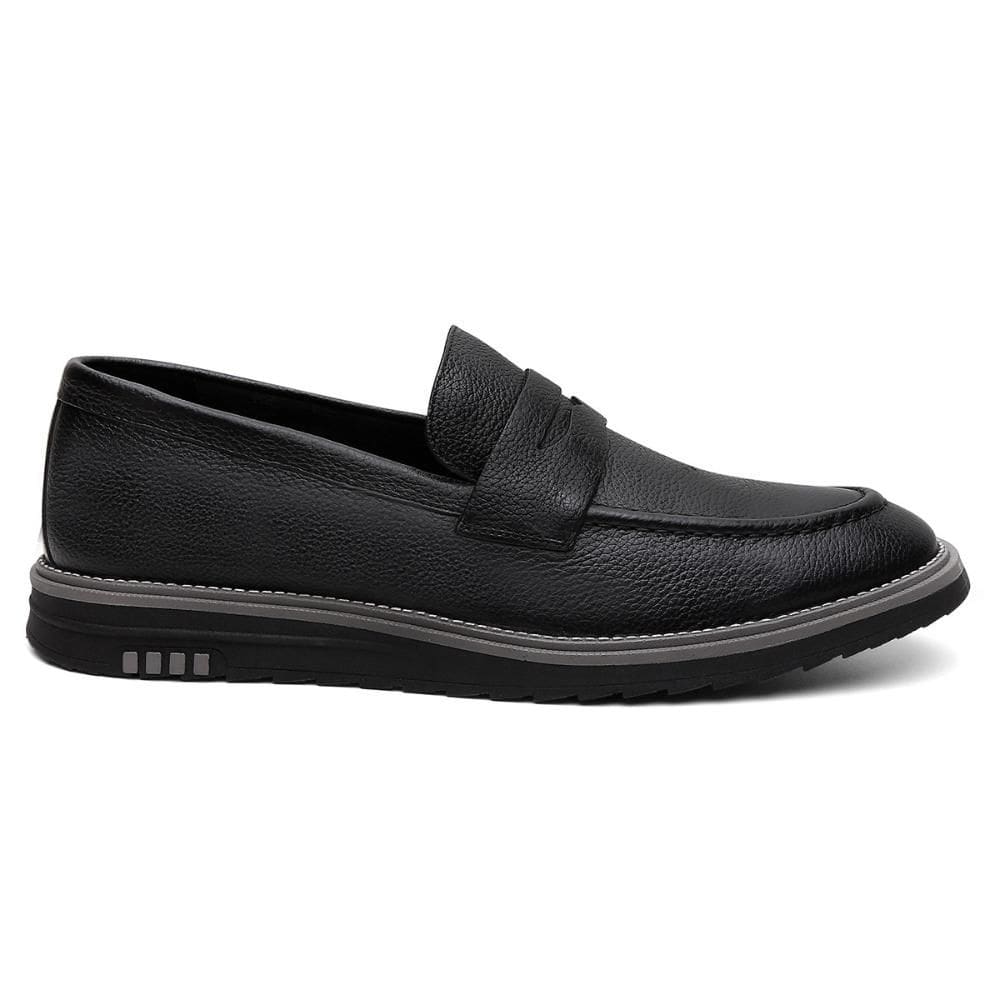 Mocassim Loafer Masculino Casual Couro