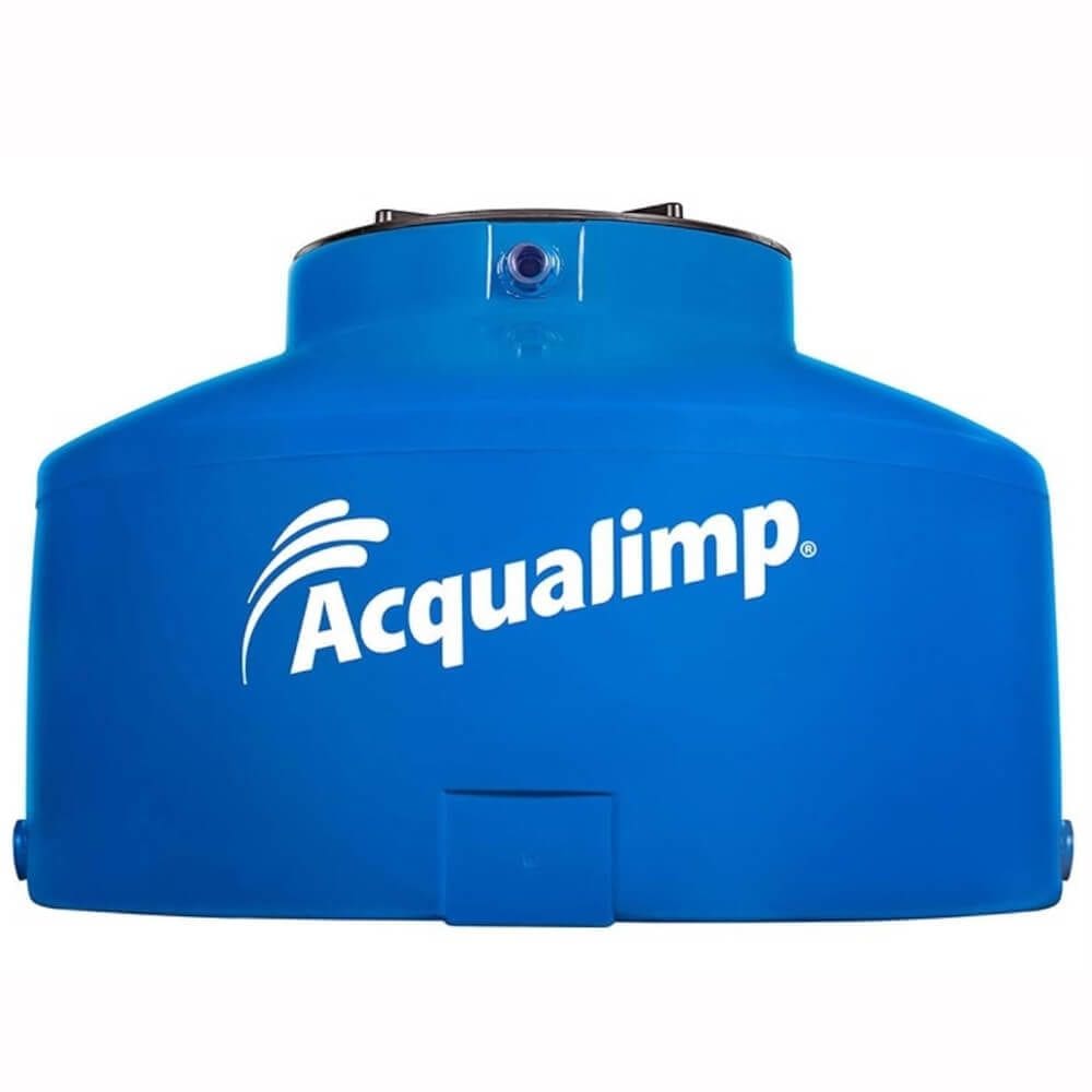 Caixa D`Água Protegida Azul 500 Litros - 701218 - ACQUALIMP