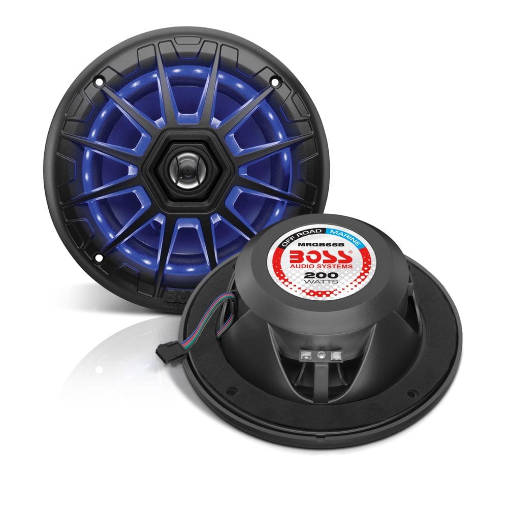 Alto-falantes marinhos BOSS Audio Systems MRGB65B 6,5”, par de 200 W