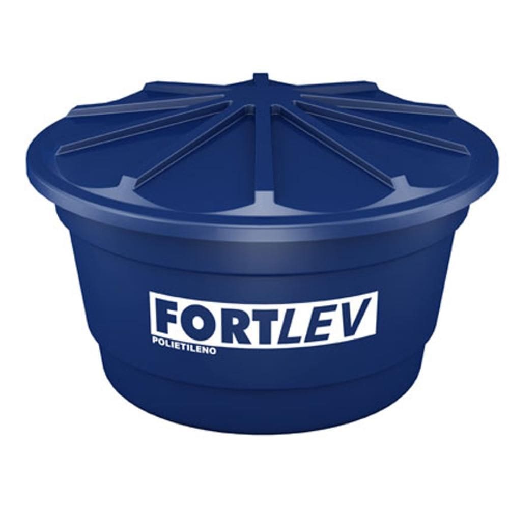Caixa D`Água de Polietileno 310 Litros Com Tampa - 02010004 - FORTLEV