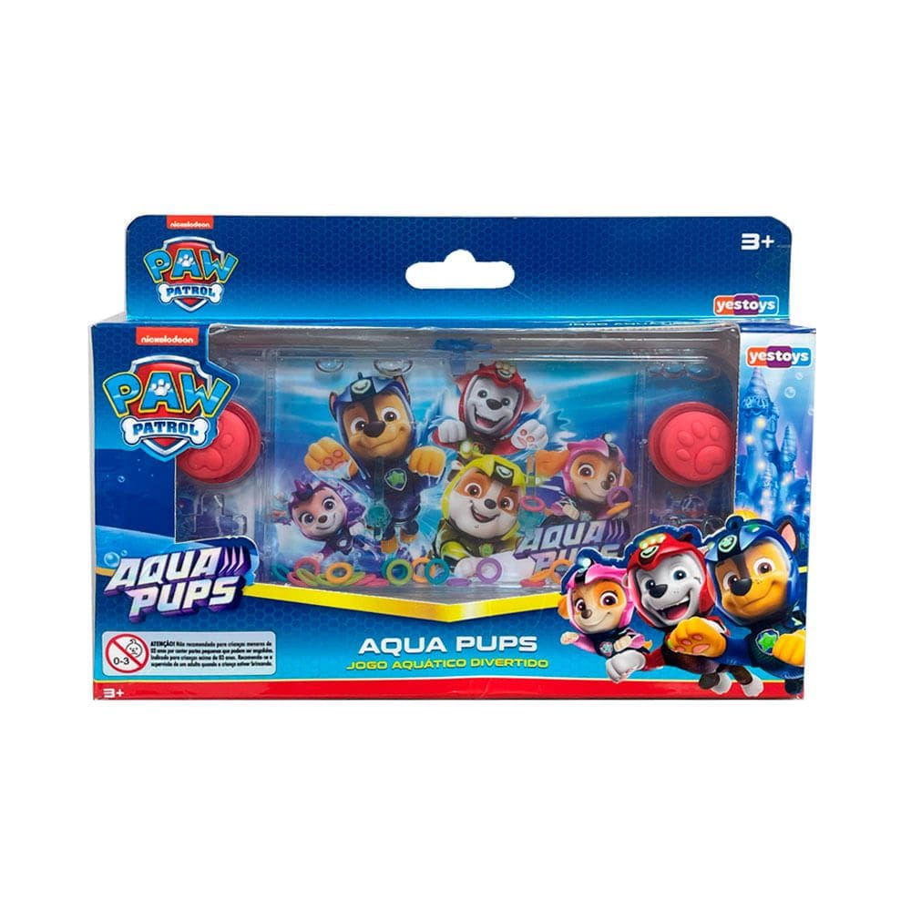 Jogo Aqua Pups Patrulha Canina Aquático Divertido 3+ Anos