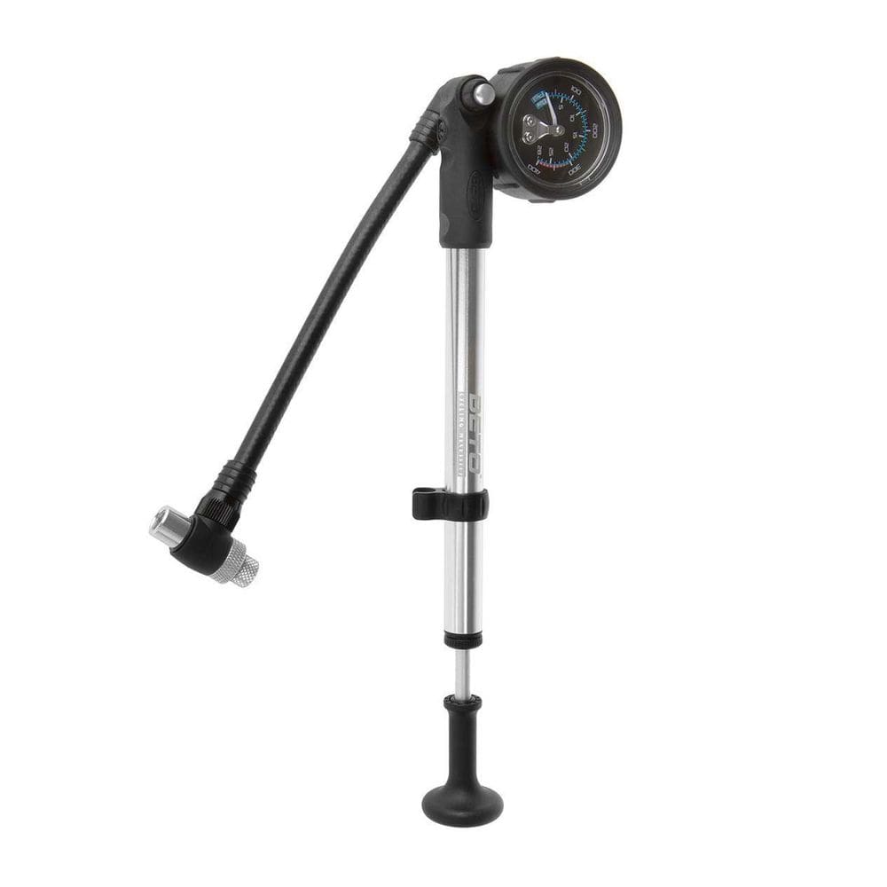 Bomba De Suspensão Bike Mtb Bicicleta Com Manômetro 400 Psi