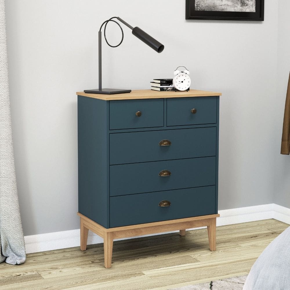 Cômoda 5 Gavetas Colonial Movelbento