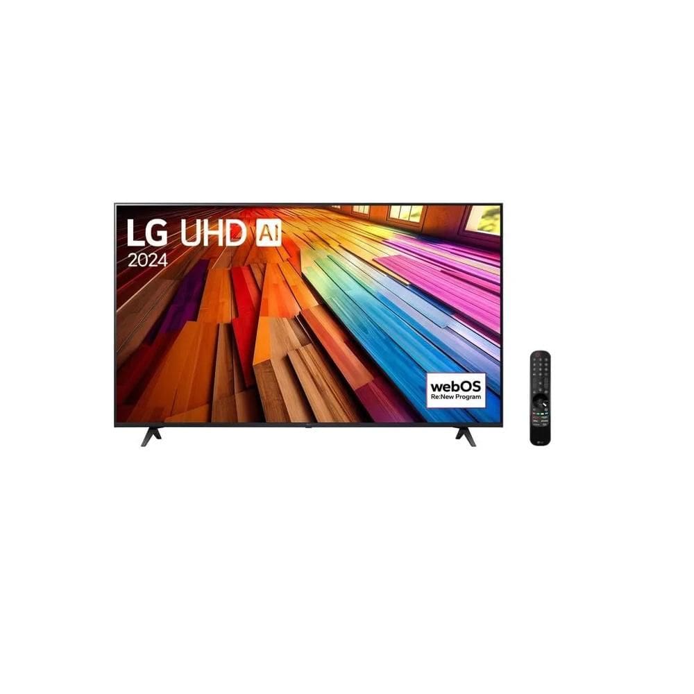 Smart TV LG 65” 4K UHD UT80 65UT8050PSA com Controle Smart Magic MR24 + Ubook kit 20 Livros Digitais Geek