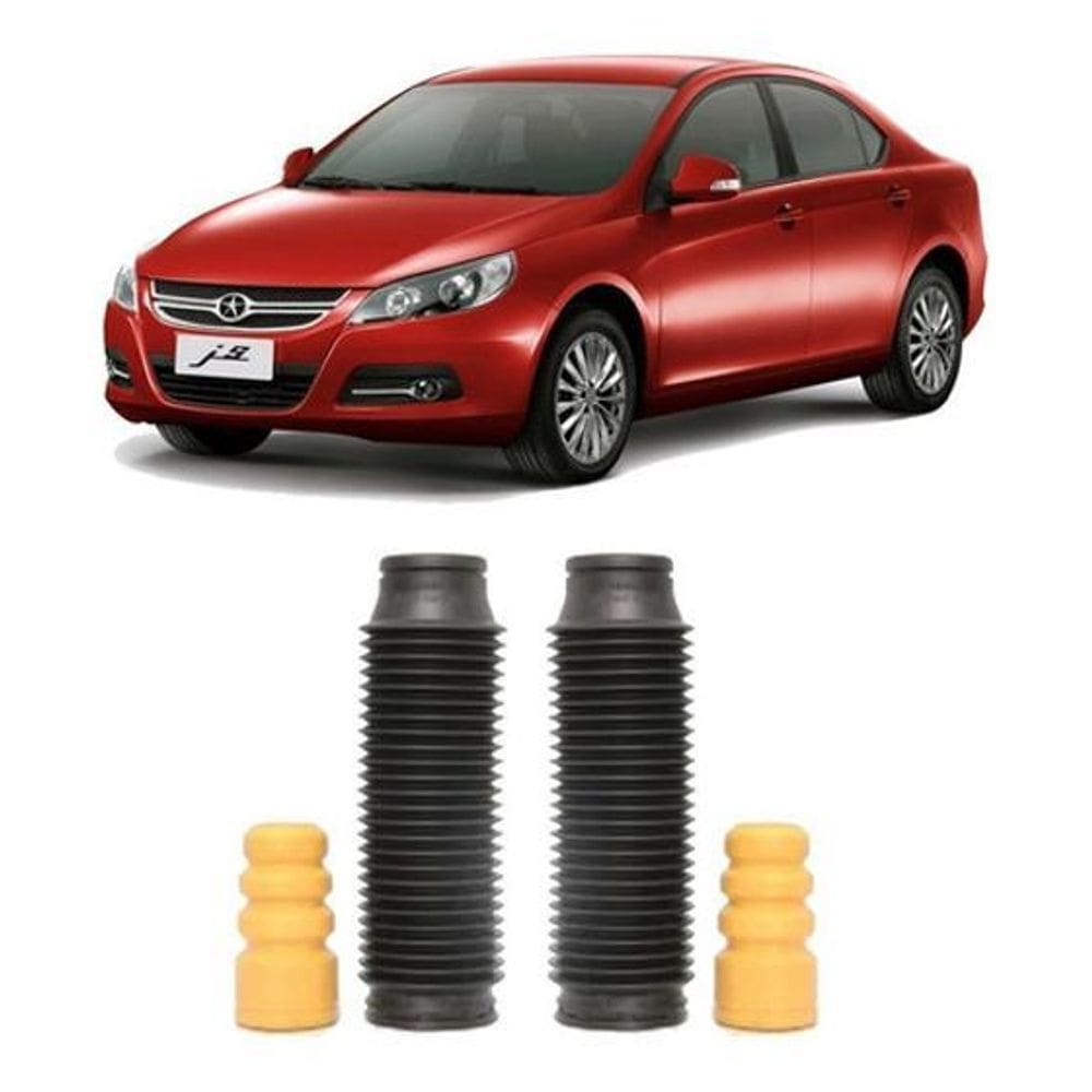 Kit Batente Suspensão Traseira Jac J5 2015 2016 2017 2018