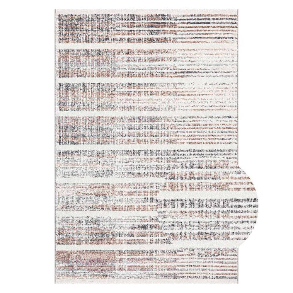 Tapete Egípcio para Sala e Quarto Yam 200 x 300 cm - Listrado Cinza