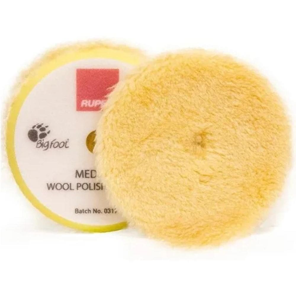 Boina De Lã Lustro Amarelo 6 Rupes