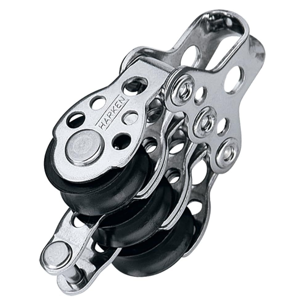 Bloco Harken Triplo de 16 mm com Becket