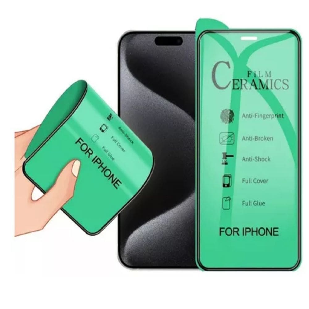 Película Ceramica 9D Clear Premium Para IPphone 17 pro Max