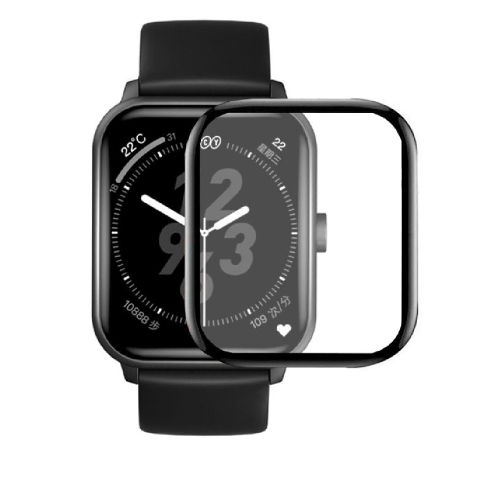 Película Ceramica 9D P/ Relogio Smartwatch Haaylou Qcy GTS / GTC