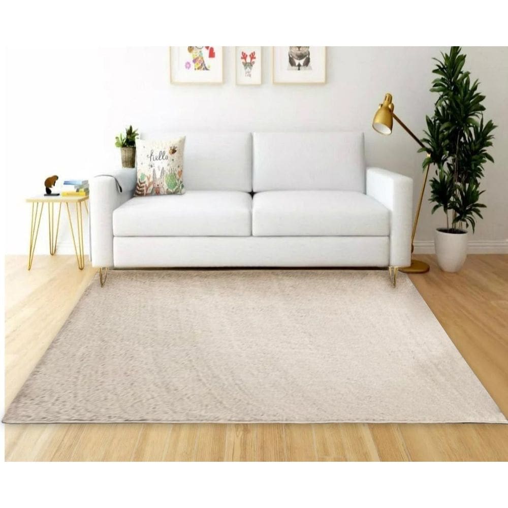 Tapete Sala Quarto 2,00X2,50M Pelagem Super Macia Perola